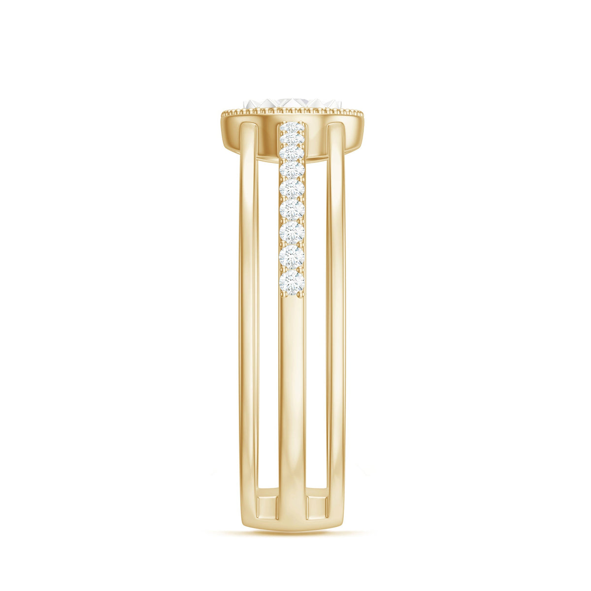 Certified Natural Diamond Engagement Ring for Women