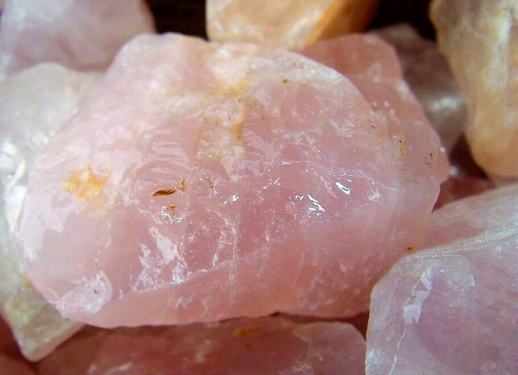 Rose Pink Amethyst Rough Facet Brazil Natural 1000 Carats Bulk Lot