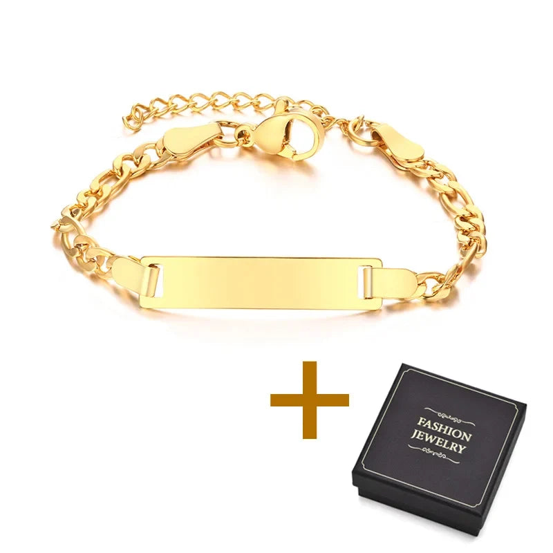 Personalized Name Bracelet VIP Link for for Boy Girl