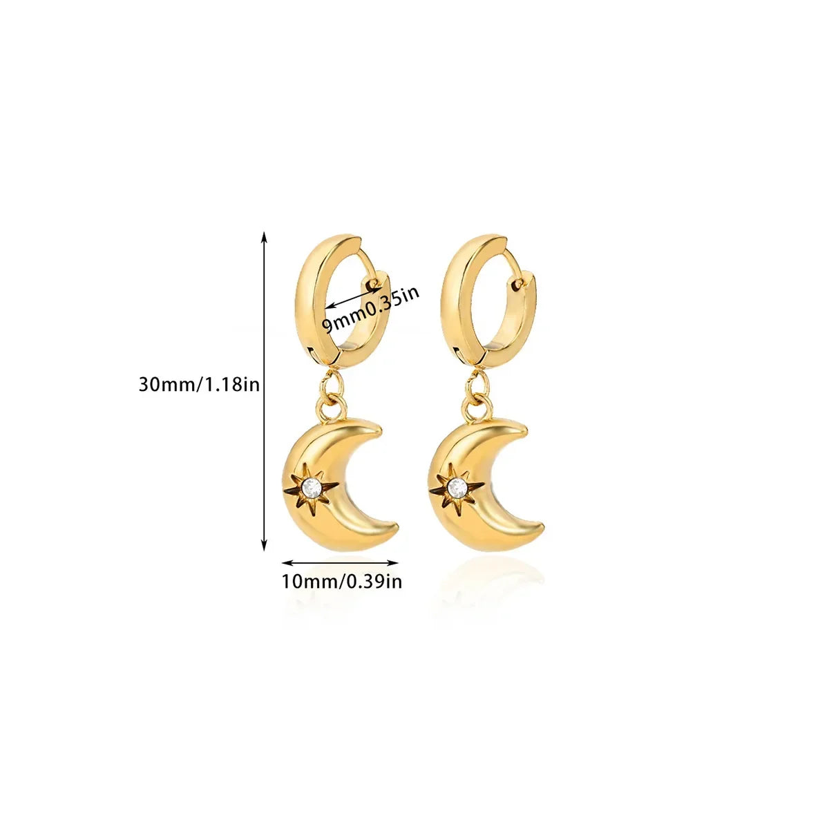 Geometric Flower Stainless Steel Earrings Women Sweet Sunflower Star Gold Color Ear Piercing Jewelry Wedding Accessories Gifts