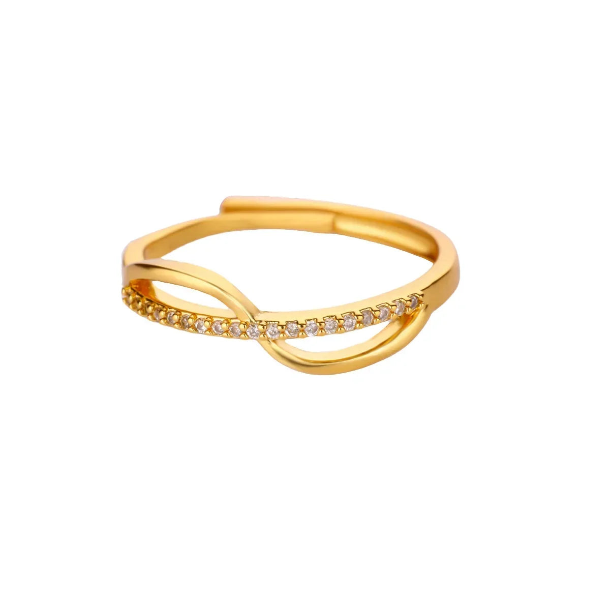 Gold Color Anillos Stacked Multiple Flowers Rings Elegant Women Stainless Steel Shell New Ring Jewelry Wedding Birthday Dainty