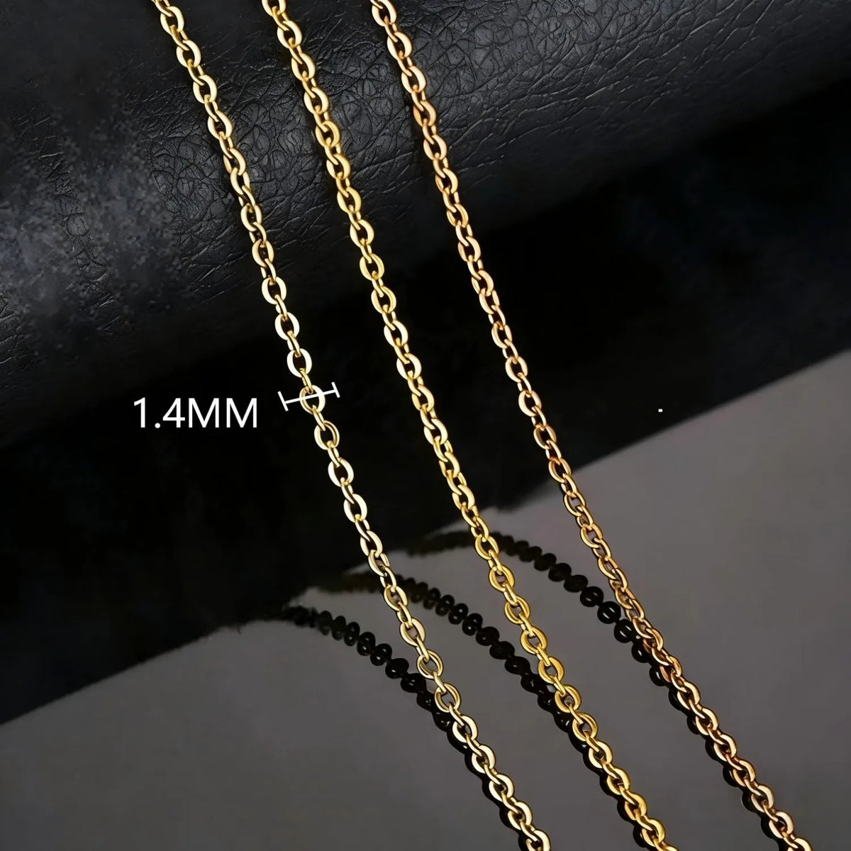 Dainty DIY O Chain Necklace Stainless Steel Versatile Minimalist Jewelry for Women Perfect for Everyday & Mix & Match Styling