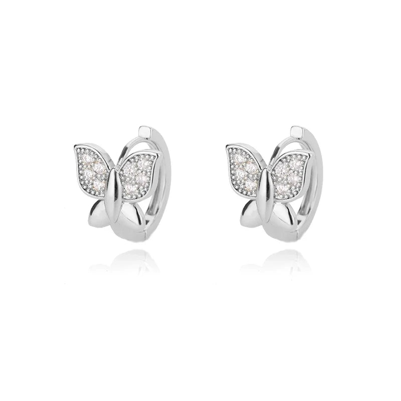 Zircon Evil Eye Earrings For Women Stainless Steel Gold Color Pendientes Piercing Earring Goth 2024 New In Jewelry aretes mujer