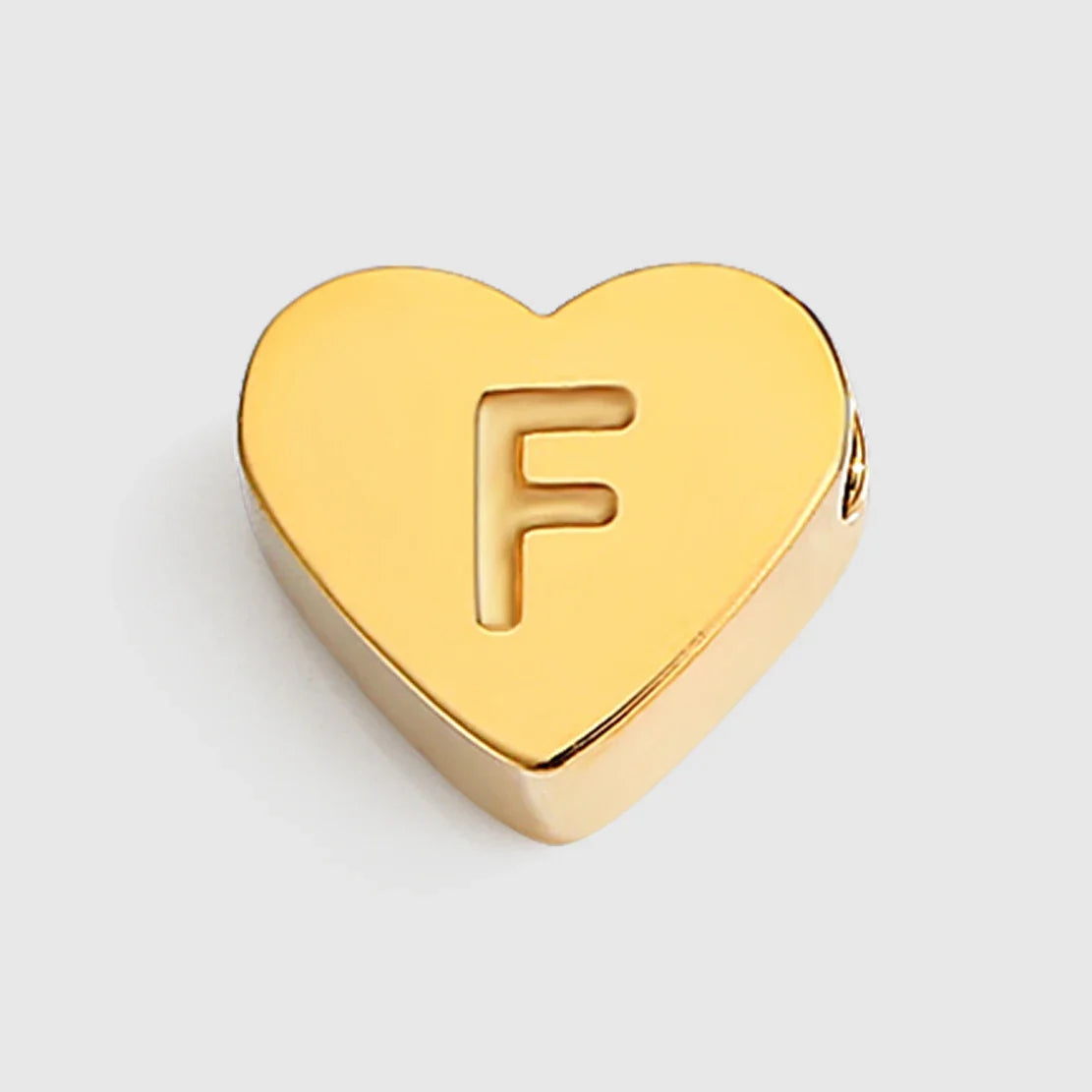 Initial Name Heart Shape Pendant For Necklaces 316L Stainless Steel Necklace for Women Bracelet Make Earrings Jewelry