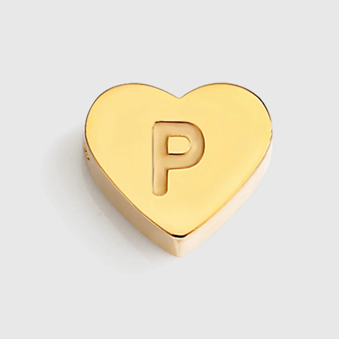 Initial Name Heart Shape Pendant For Necklaces 316L Stainless Steel Necklace for Women Bracelet Make Earrings Jewelry