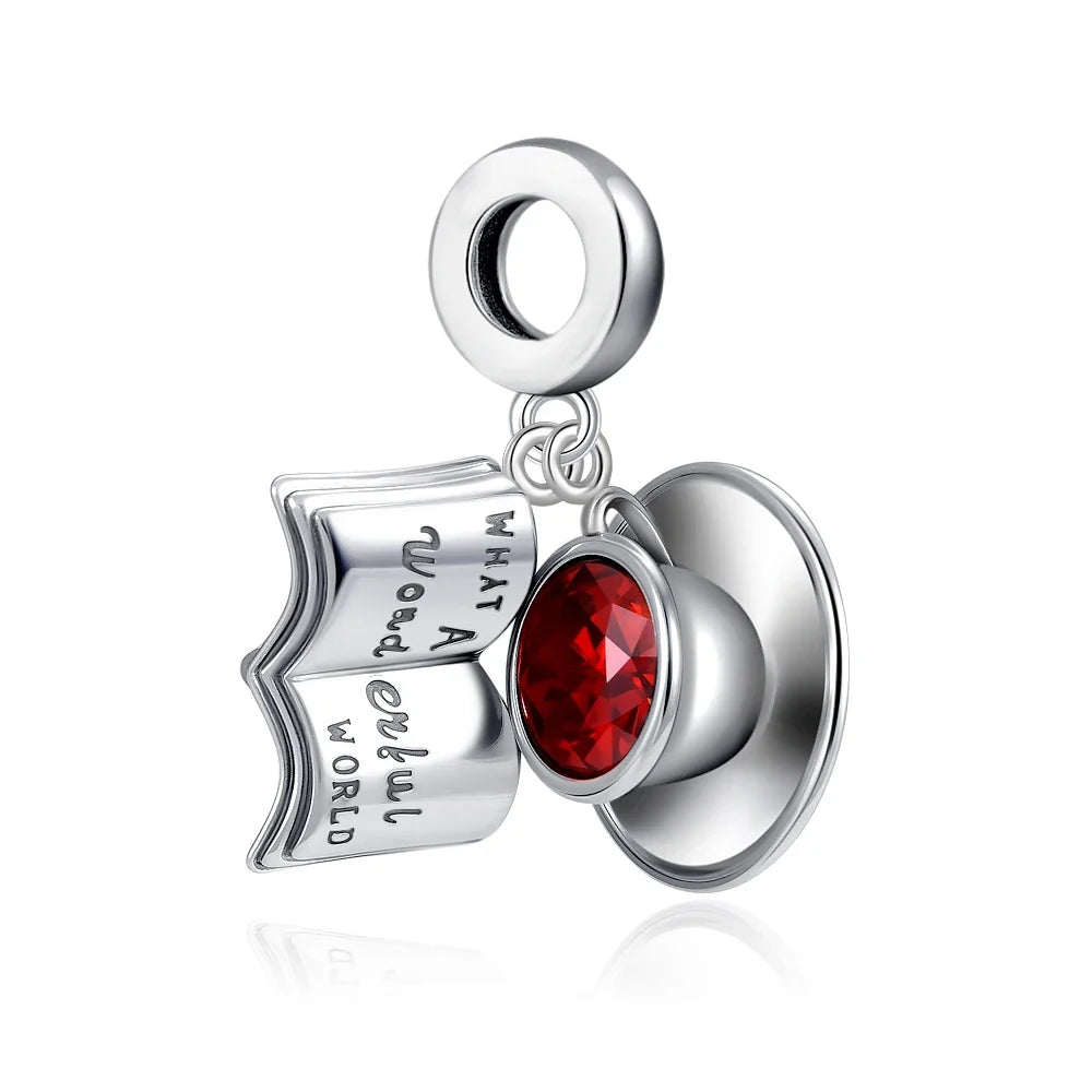 2026 925 Silver Flower, Butterfly, Highland Cow, Motorcycle Pendant Fit European Original Bracelet DIY Jewelry Exquisite Jewelry