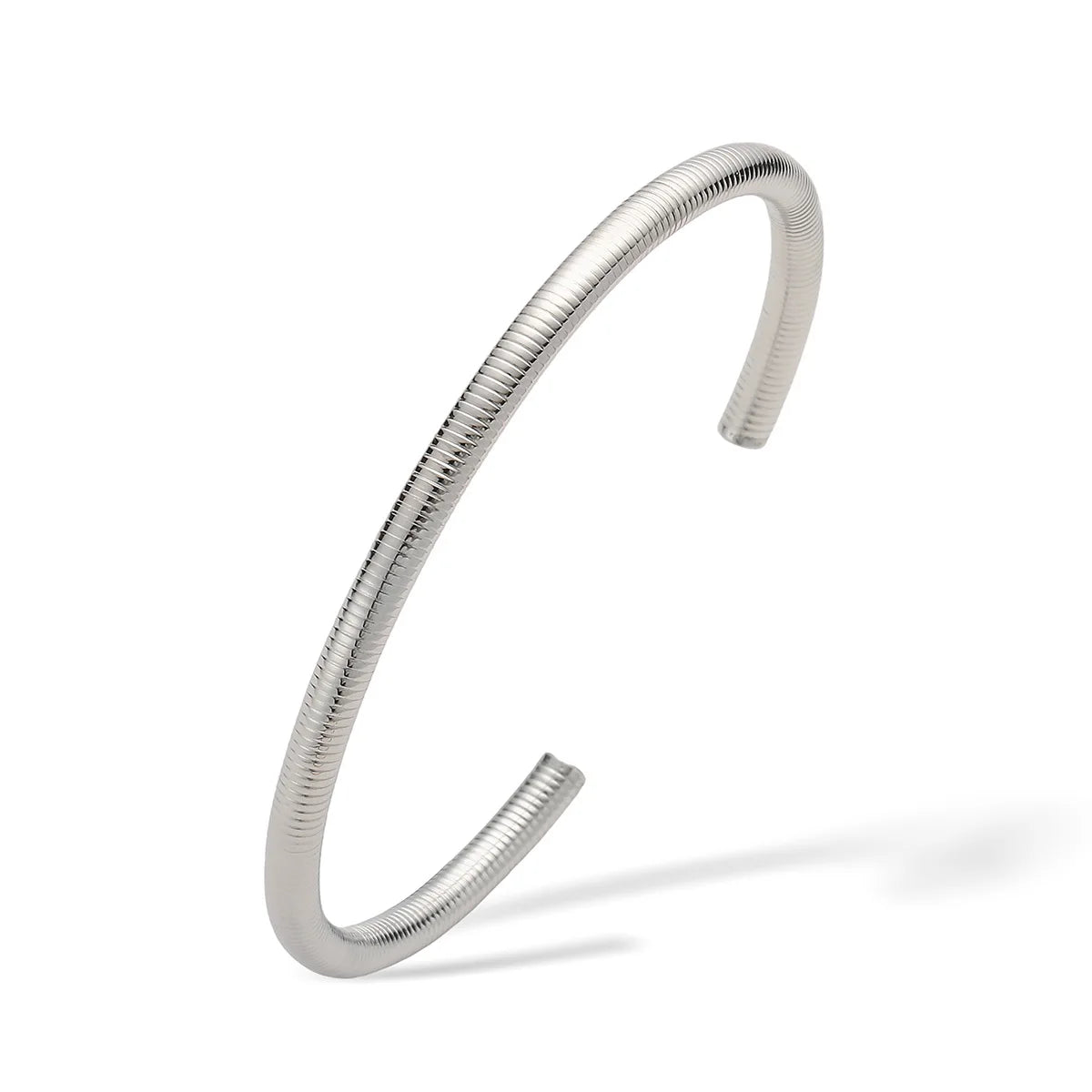 NEWBUY Hot Sale HigH Quality Gold/Silver Color Heart Bangles For Women Stainless Steel Party Jewelry