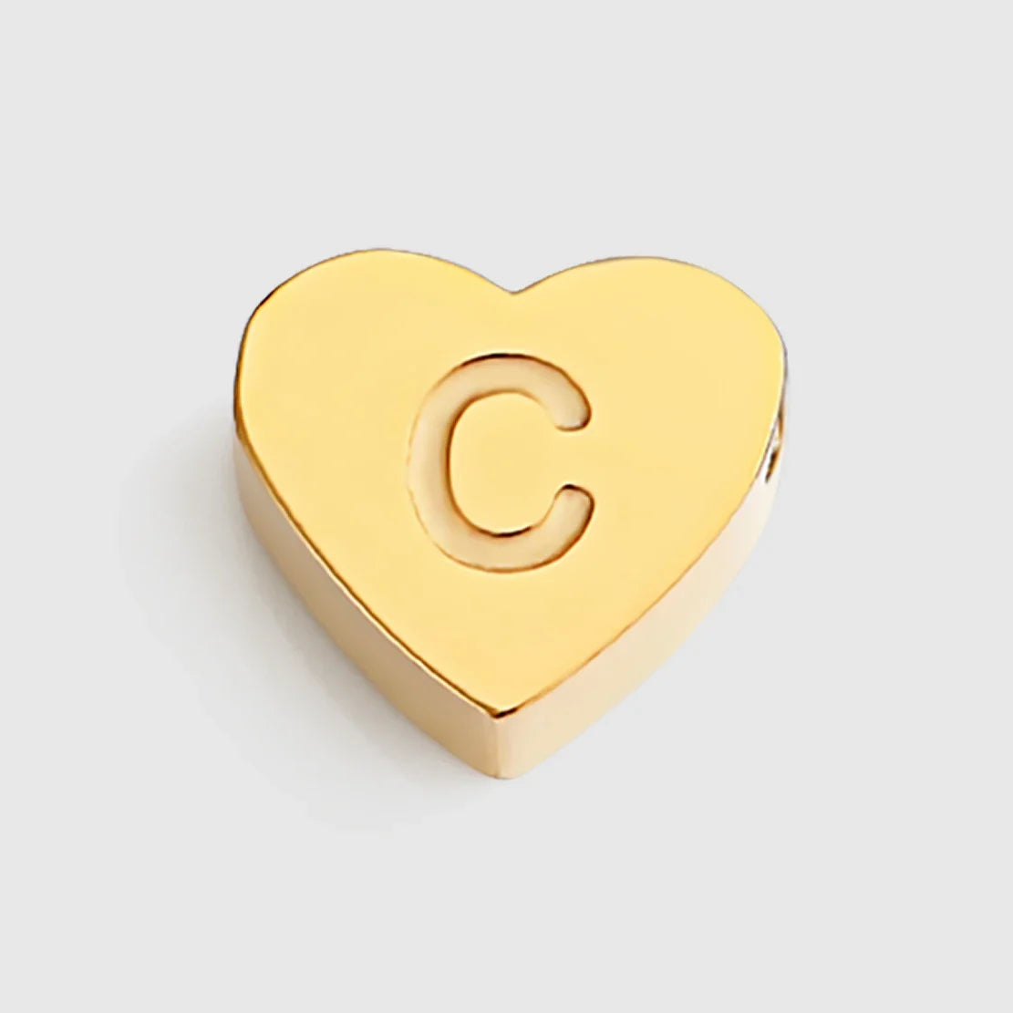 Initial Name Heart Shape Pendant For Necklaces 316L Stainless Steel Necklace for Women Bracelet Make Earrings Jewelry