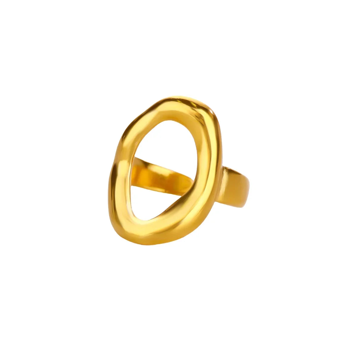 Gold Color Anillos Stacked Multiple Flowers Rings Elegant Women Stainless Steel Shell New Ring Jewelry Wedding Birthday Dainty