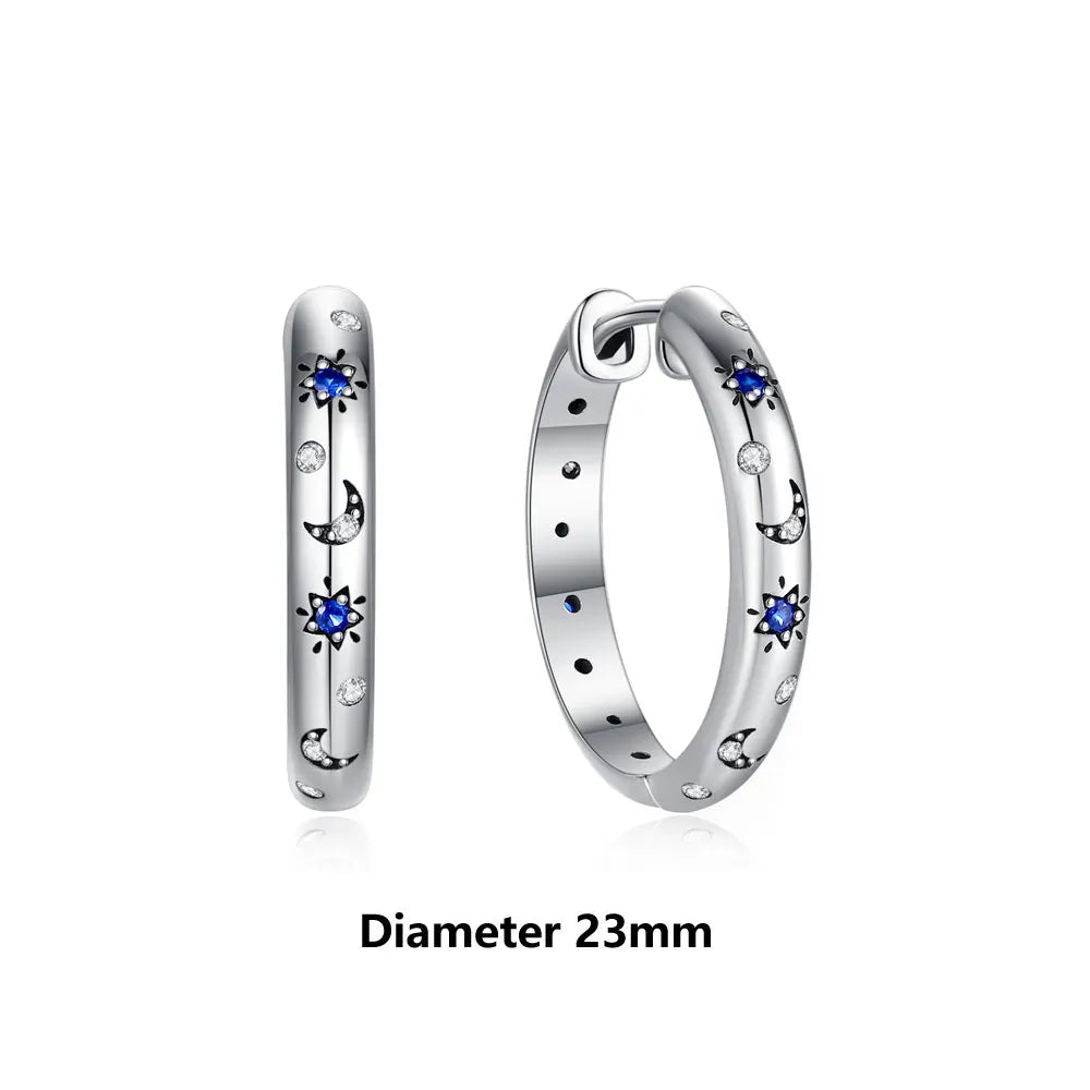 Original 925 Sterling Silver Earrings 2026 Stud Hoop Crystal Earings For Women Rose Gold Crown Heart Infinity Bee Earing Jewelry