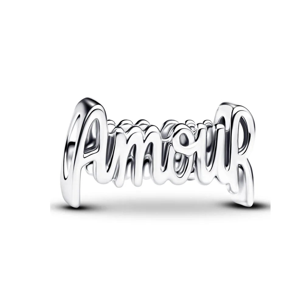 2026 New S925 Silver Hollow Elephant Monkey Car Pendant Fit Original Bracelet DIY Accessories Women's Charm Jewelry Gifts