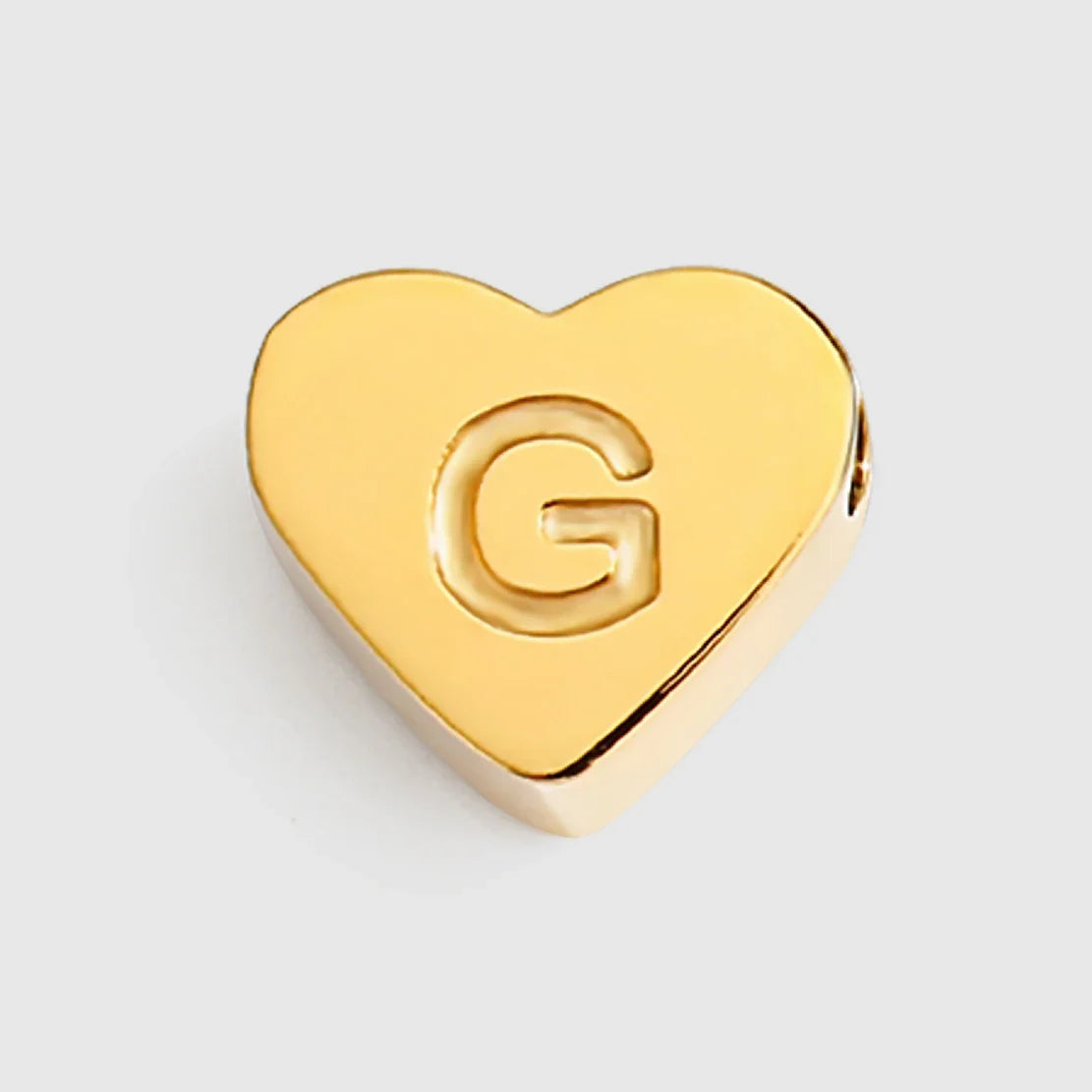 Initial Name Heart Shape Pendant For Necklaces 316L Stainless Steel Necklace for Women Bracelet Make Earrings Jewelry