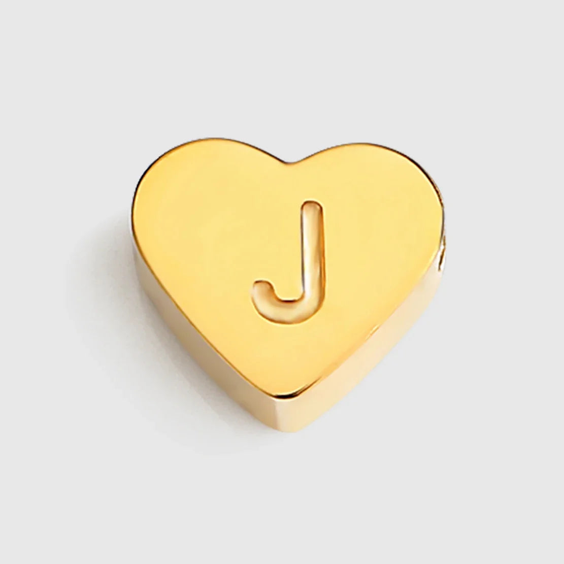 Initial Name Heart Shape Pendant For Necklaces 316L Stainless Steel Necklace for Women Bracelet Make Earrings Jewelry