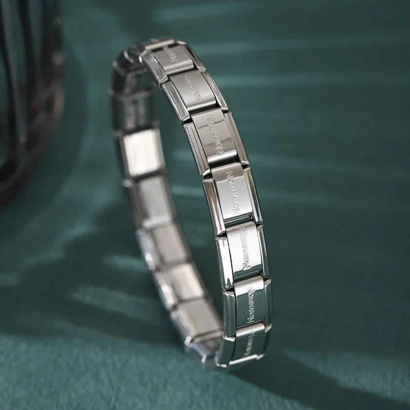 New Trend Stainless Steel Bracelet European And American Elastic Titanium Steel Bracelet Fashion Simple Design