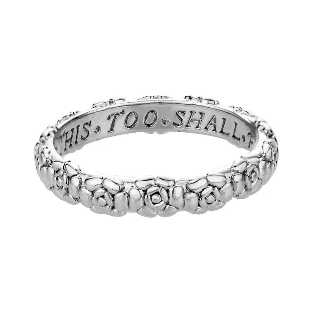 Stainless Steel Rose Flower Rings for Women Vintage Couple Ring Gothic Punk Hoops Irregular Geometric Ring Jewelry Accessories