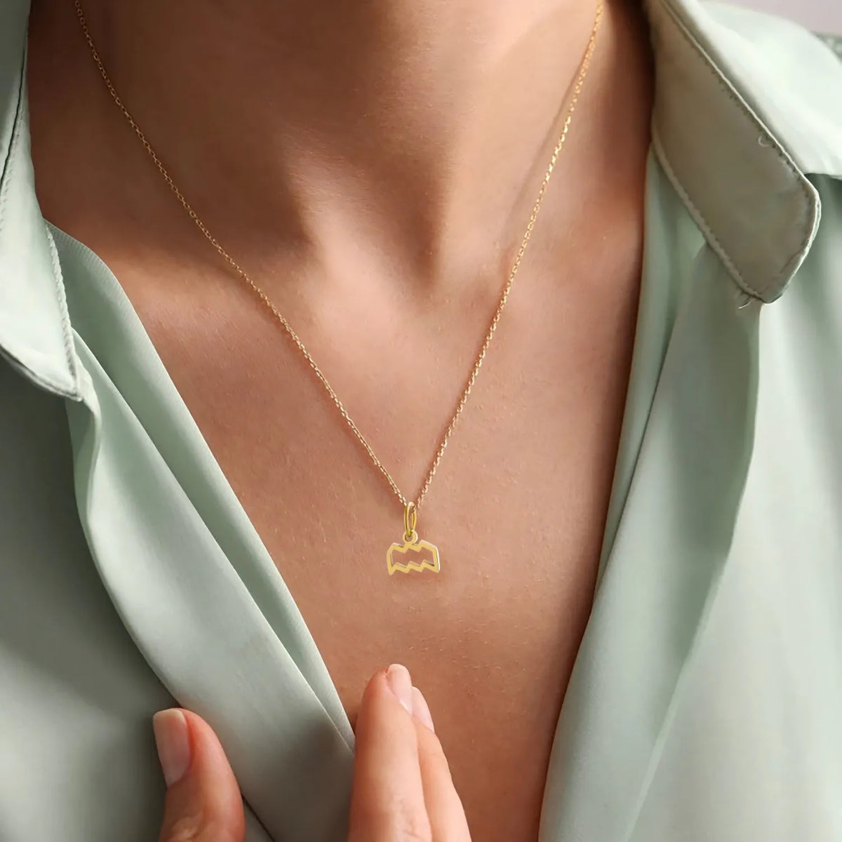 SUNIBI Stainless Steel Star Zodiac Sign 12 Constellation Pendant Accessories for Necklace Women Man Jewelry Gifts Wholesale