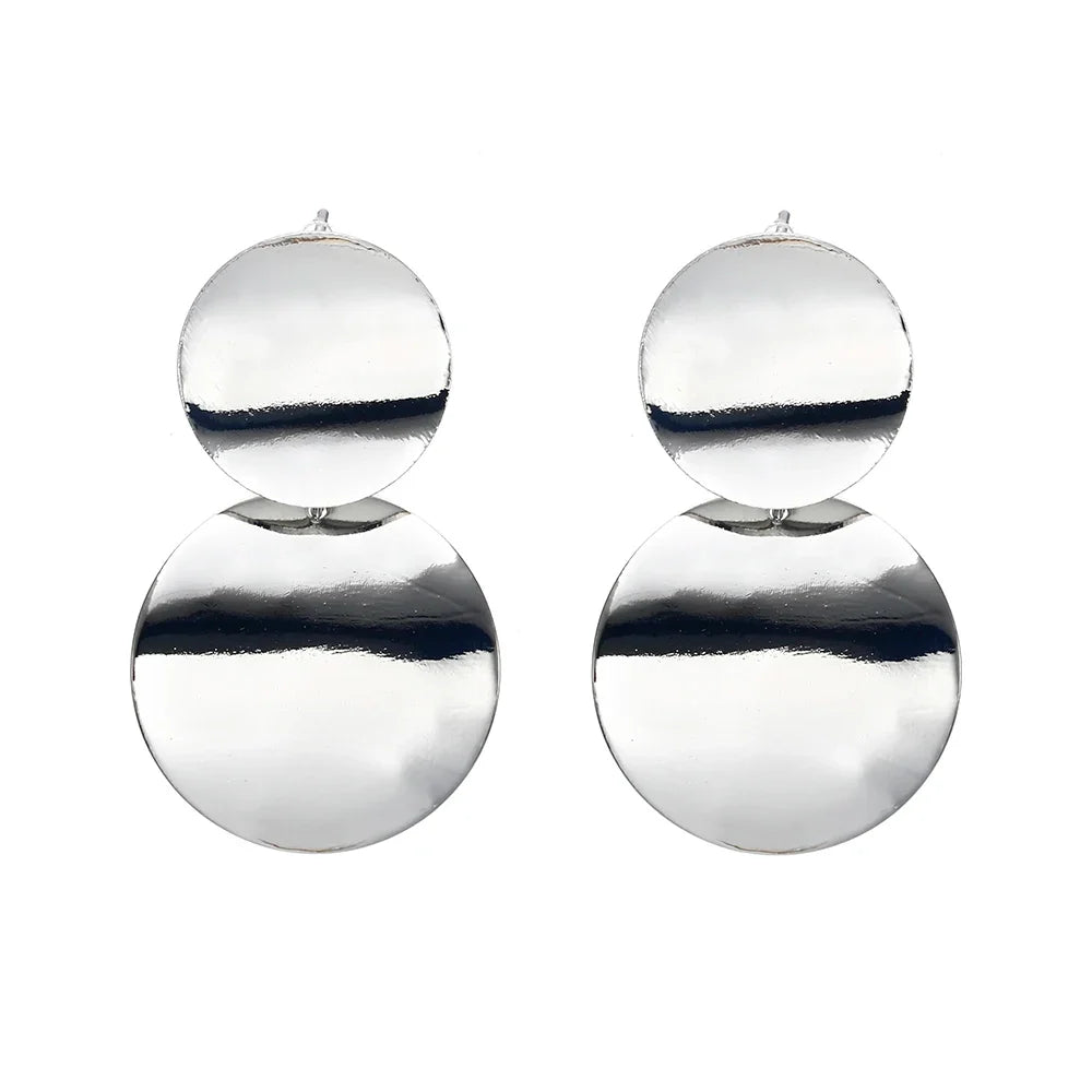 Floating Earrings Valentine's Day Love Pendant Earrings Elegant Long Women's Floating Hook Earrings Exaggerated Metal Pendant