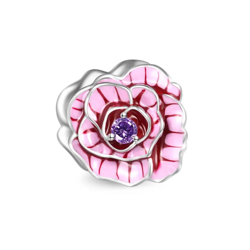2026 925 Silver Flower, Butterfly, Highland Cow, Motorcycle Pendant Fit European Original Bracelet DIY Jewelry Exquisite Jewelry