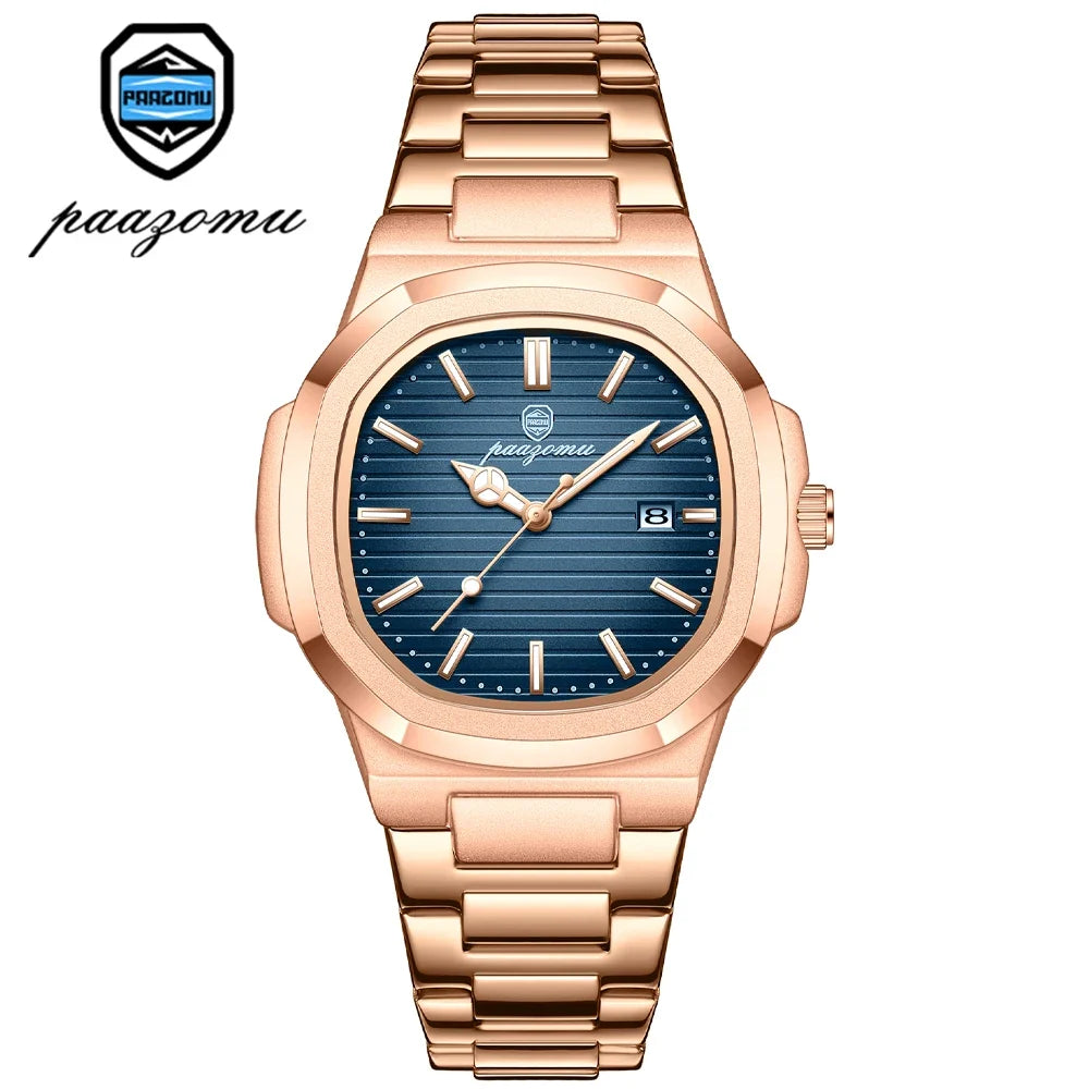 2026 New Men Watch Quartz Waterproof Male Clock Business Watch Mens Watches Top Brand Luxury Watch Men Chronograph reloj hombre