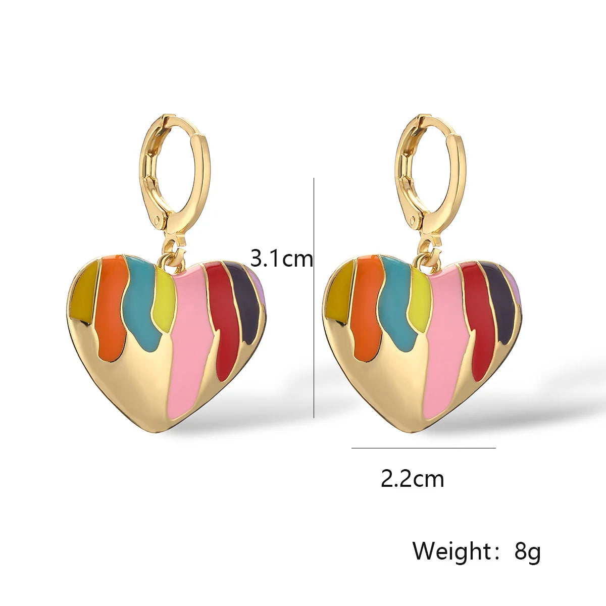 NEWBUY Fashion Gold Color Copper Geometric Earrings Luxury CZ Elephant Charm Dangle Earring Female Party Jewelry Accessories