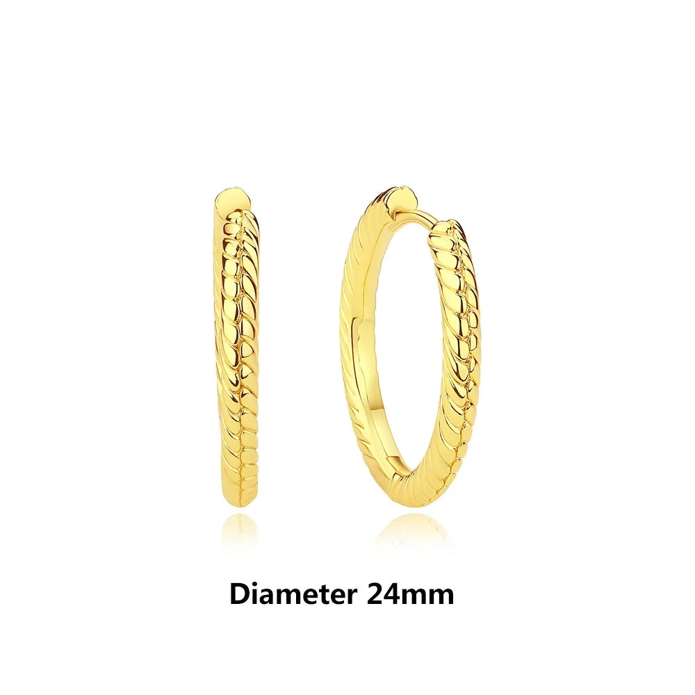 Original 925 Sterling Silver Earrings 2026 Stud Hoop Crystal Earings For Women Rose Gold Crown Heart Infinity Bee Earing Jewelry
