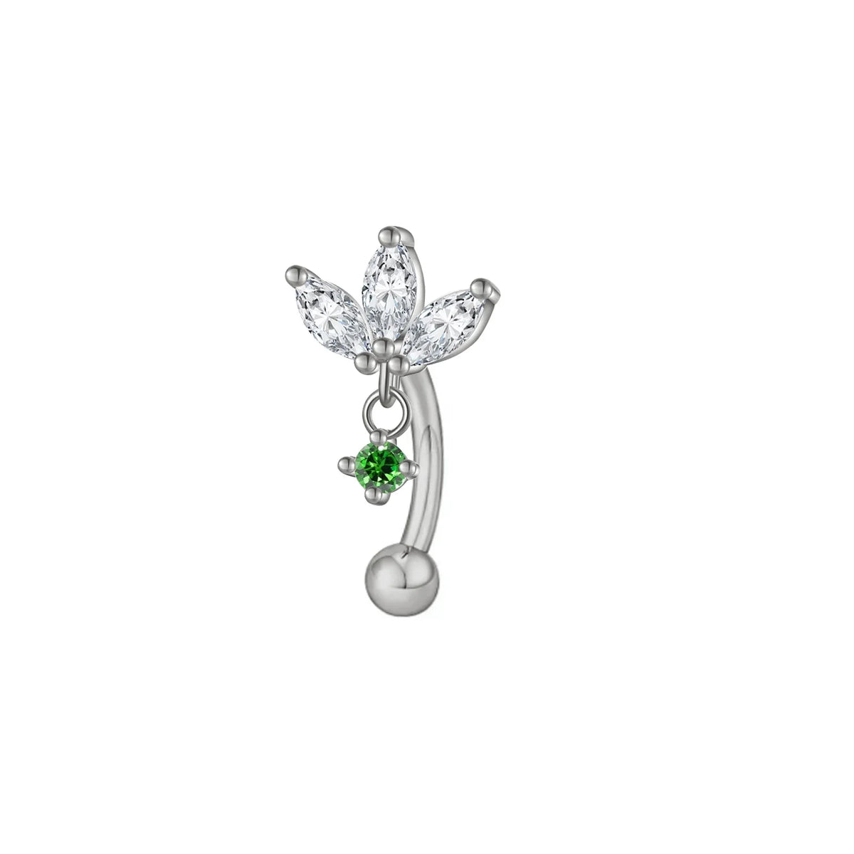 Rook piercing Butterfly Ear Cartilage Eyebrow Tragus Helix Piercing Stud Curved barbell Wholesale Body  Jewelry