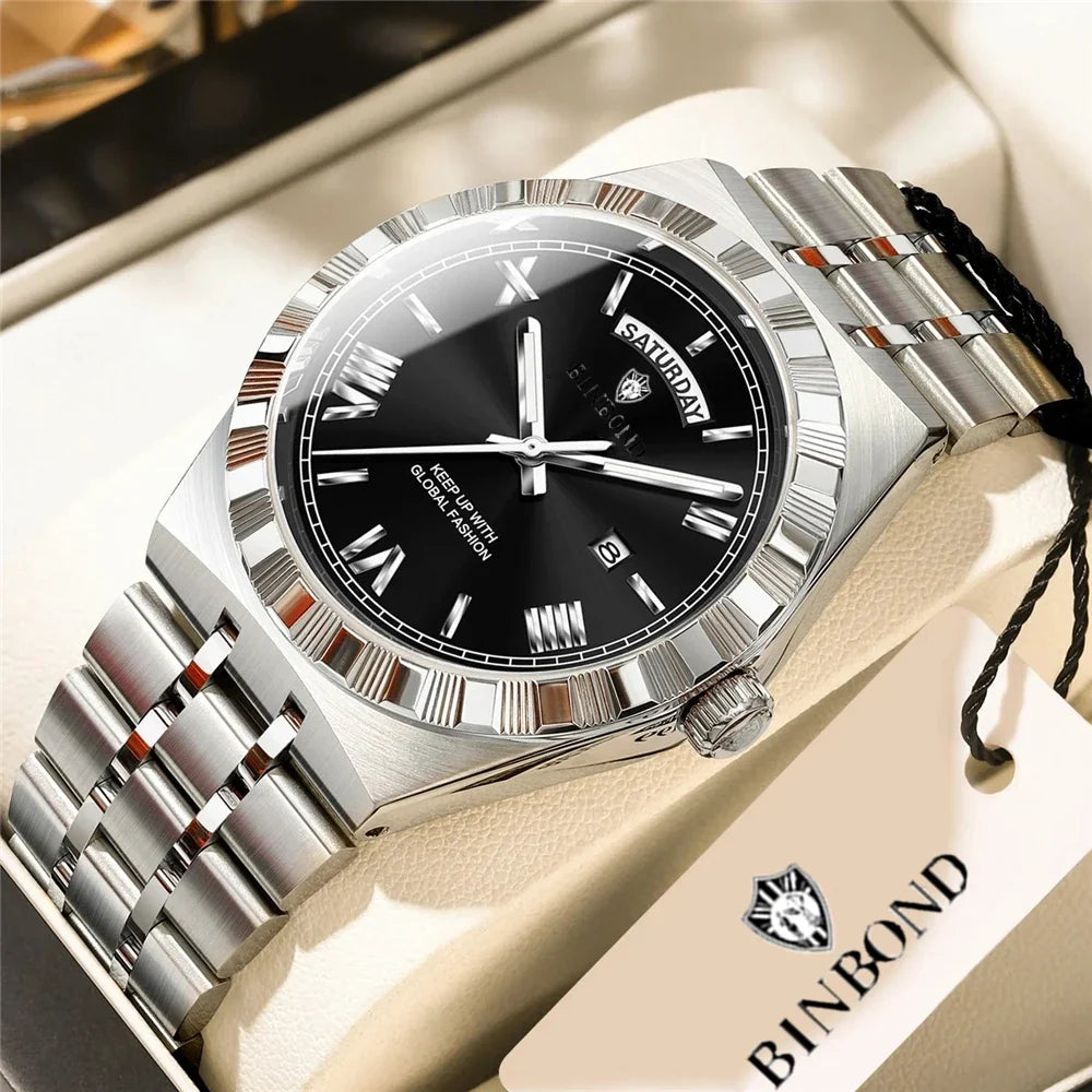 New Waterproof Luxury Sports Movement Mens Watches For Man Gifts Fashion Quartz Wristwatches Automatic Watch Men Digital Clock