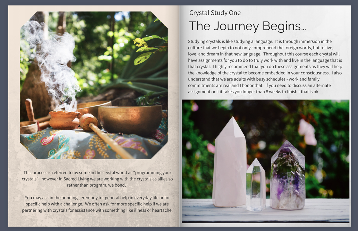 Sacred Crystals Course