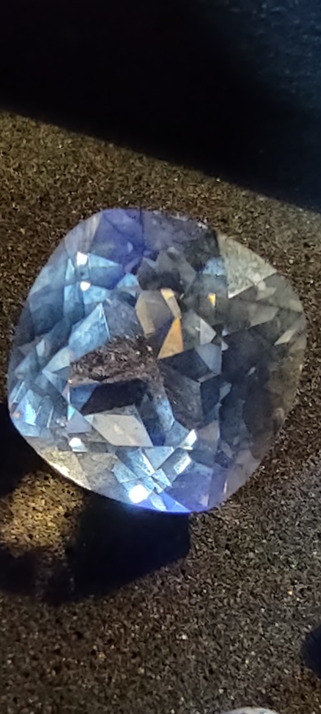 GIA Certified 6ct+ Early Era Cushion Cut Strass Stone Diamond Simulant Flawless
