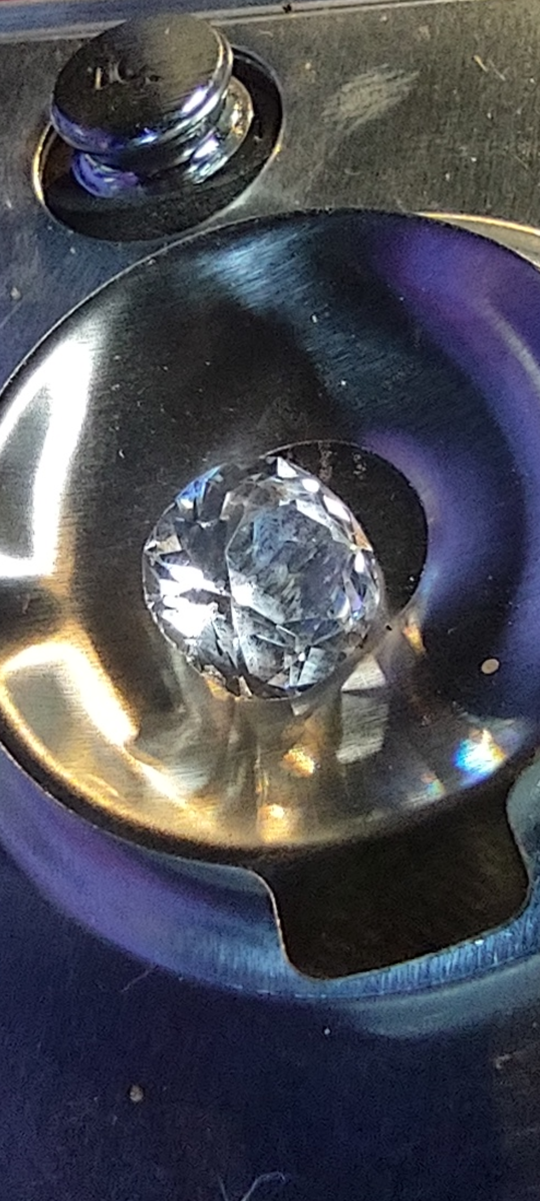 GIA Certified 6ct+ Early Era Cushion Cut Strass Stone Diamond Simulant Flawless