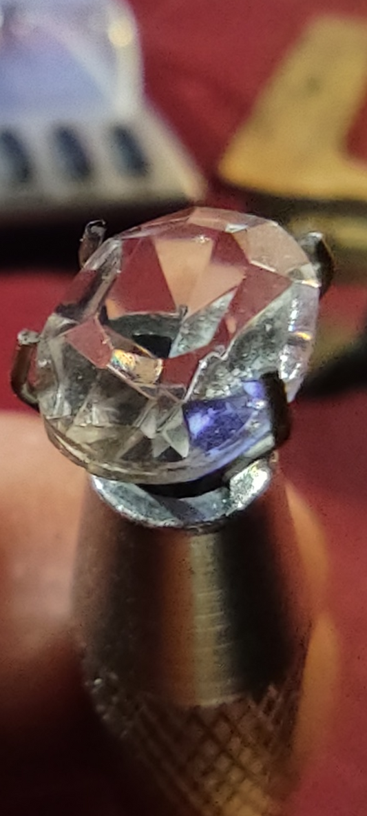 * 1.5ct+ GIA Certified D IF Oval Strass Gemstone Simulated Diamond Laser Inscribed *