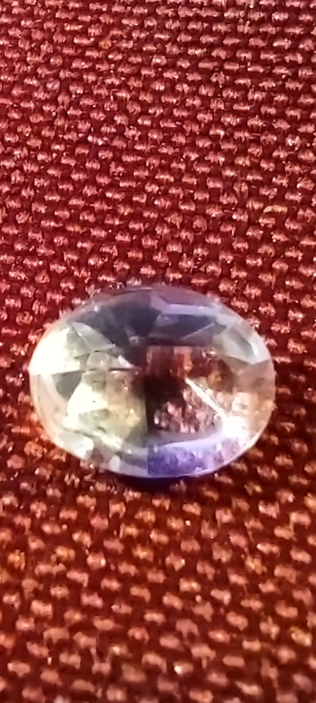 * 1.5ct+ GIA Certified D IF Oval Strass Gemstone Simulated Diamond Laser Inscribed *