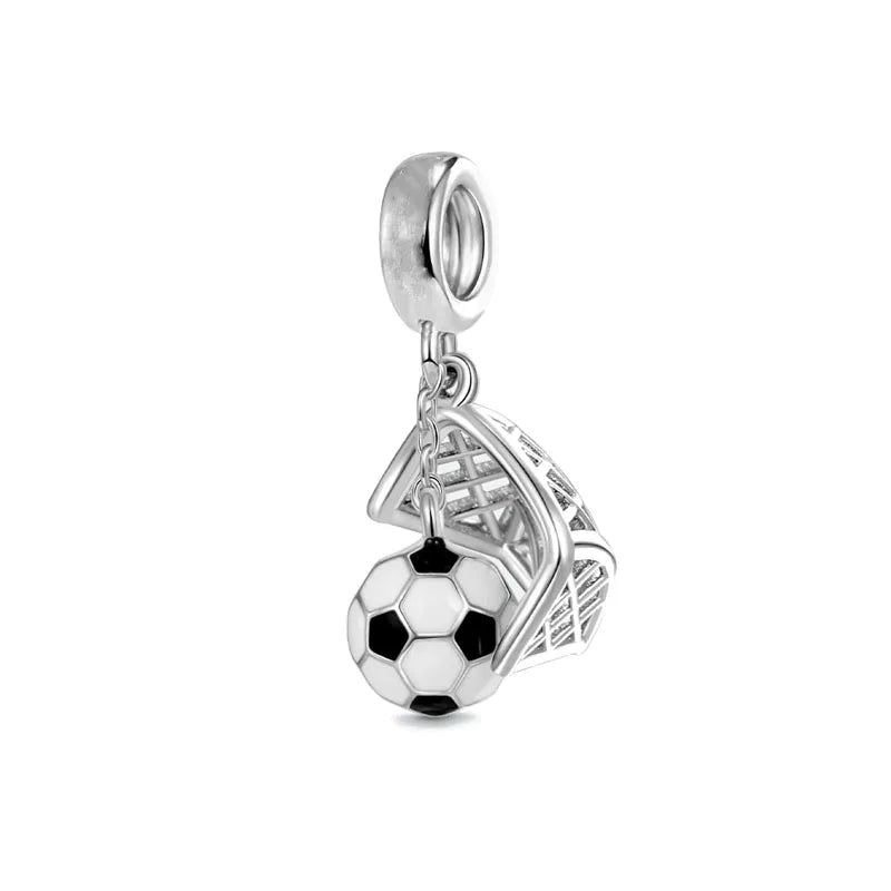 2026 925 Silver Flower, Butterfly, Highland Cow, Motorcycle Pendant Fit European Original Bracelet DIY Jewelry Exquisite Jewelry