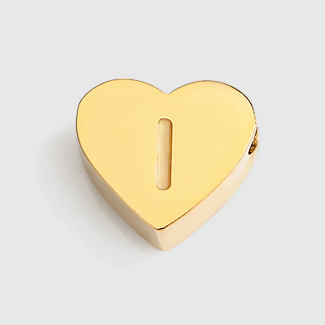 Initial Name Heart Shape Pendant For Necklaces 316L Stainless Steel Necklace for Women Bracelet Make Earrings Jewelry
