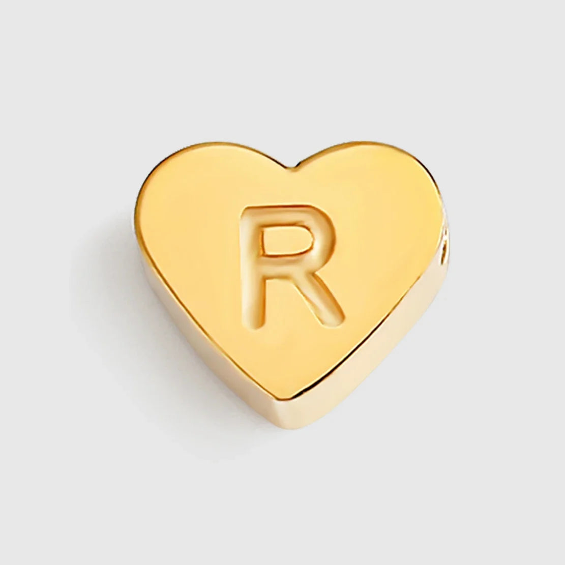 Initial Name Heart Shape Pendant For Necklaces 316L Stainless Steel Necklace for Women Bracelet Make Earrings Jewelry