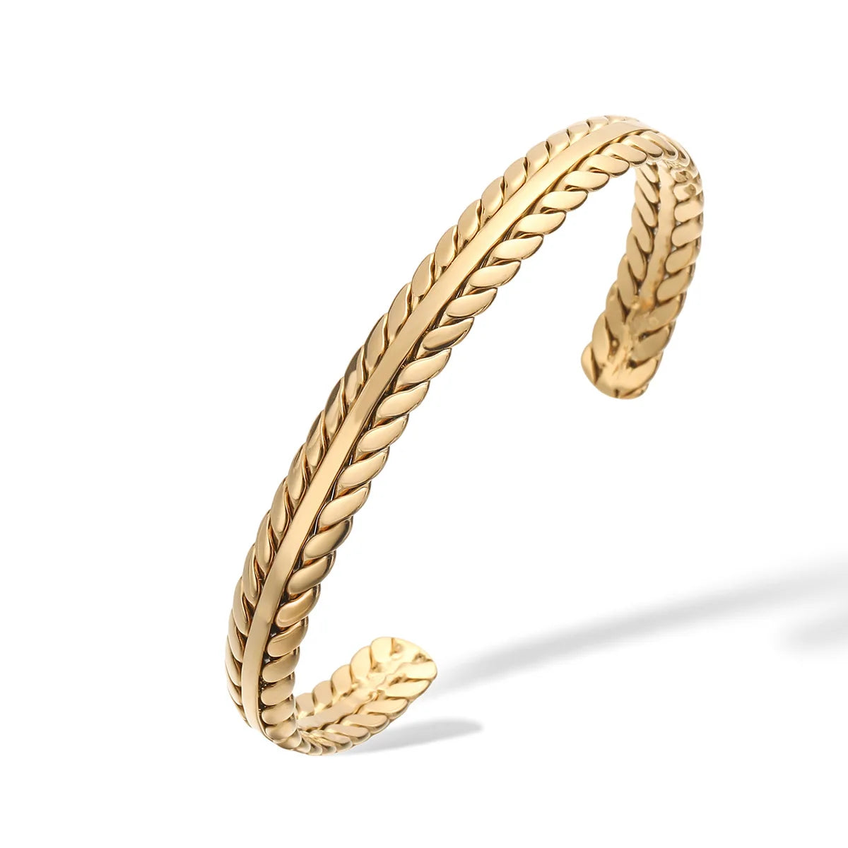 NEWBUY Hot Sale HigH Quality Gold/Silver Color Heart Bangles For Women Stainless Steel Party Jewelry
