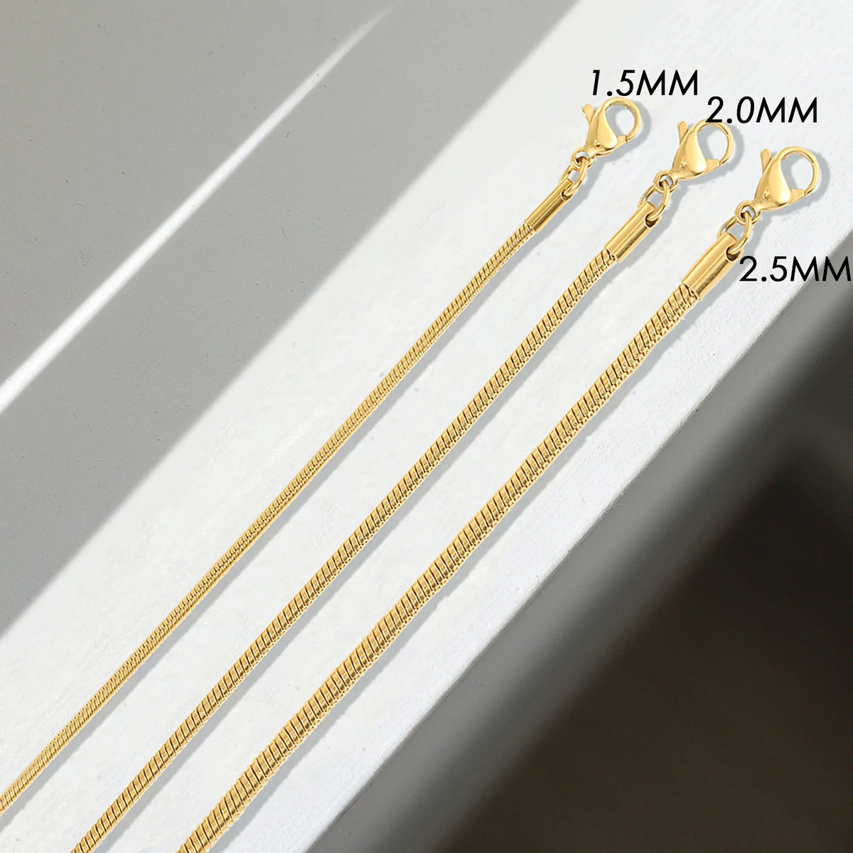 Snake Chain Anklet Stainless Steel Adjustable Chain Ankle Gifts for Women Girls Jewelry Accessories Wholesale Dropshipping