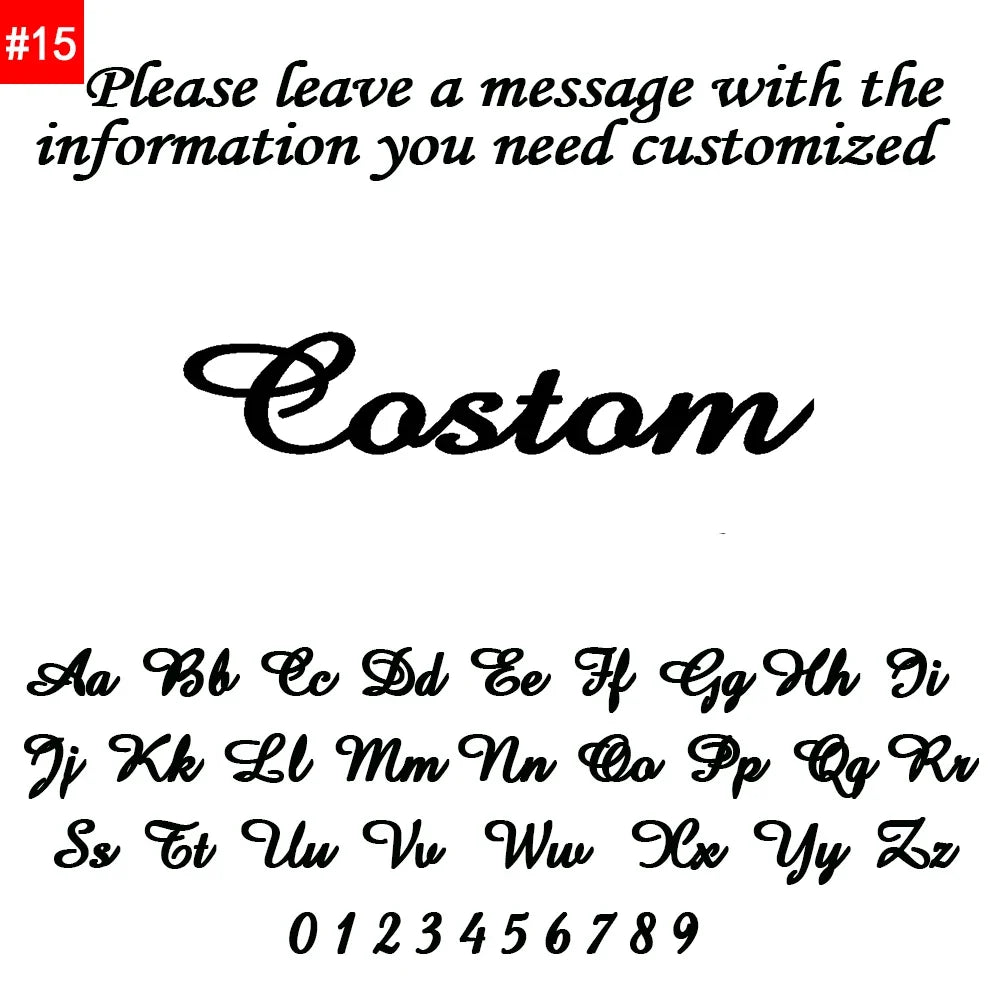 Customized Name Letter Necklace Personalized Stainless Steel Simple Pendant Clavicle Chain Women's Jewelry Valentine's Day Gift