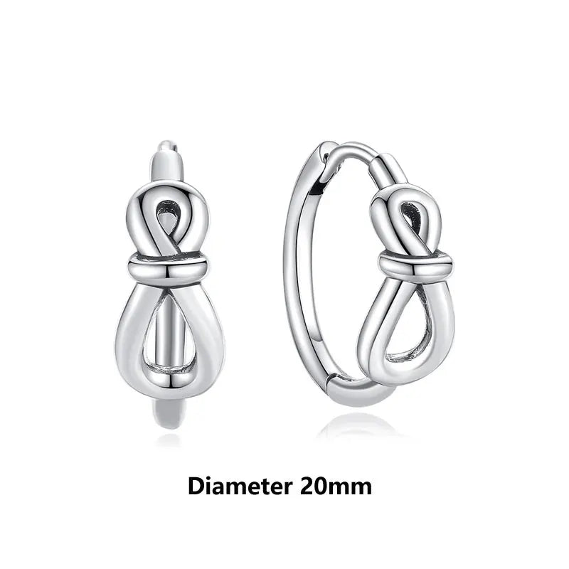 Original 925 Sterling Silver Earrings 2026 Stud Hoop Crystal Earings For Women Rose Gold Crown Heart Infinity Bee Earing Jewelry
