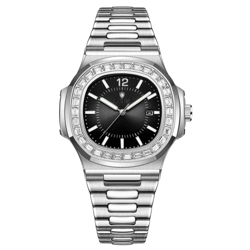 Luxury Digital New Diamond Watch For Man Fashion Quartz Wristwatches Mens Automatic Watches Man Gifts Clock Tudo Por 1 Real