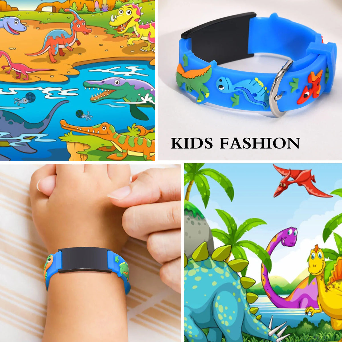Customzied Personalized ID Bracelet for Little Girls Boys, Silicone Bracelet Adjustable, Engrave Quotes Inspirational Gift
