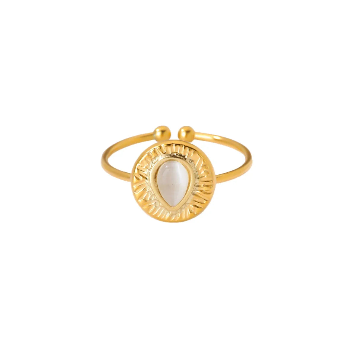 Popular Butterfly Rings For Women Gold Color Stainless Steel Geometric Opening Finger Ring Aesthetic Wedding Christmas Jewelry