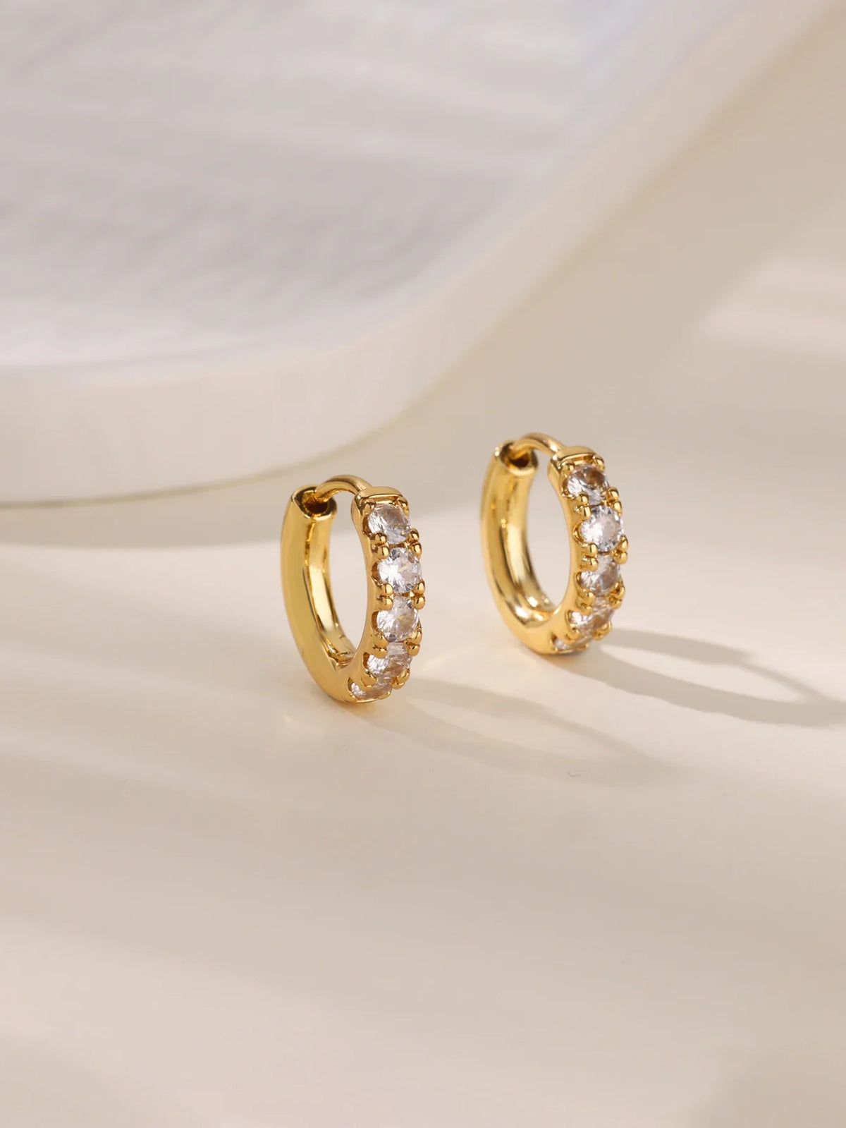 Elegant Zircon Bow Earrings For Women Stainless Steel Gold Color Bowknot Earrings Luxury Wedding Waterproof Jewelry Gift