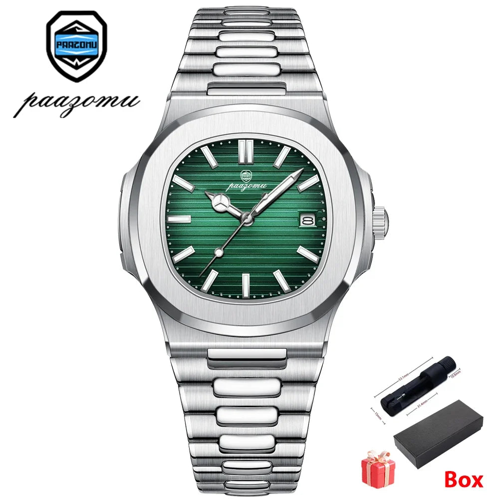 2026 New Men Watch Quartz Waterproof Male Clock Business Watch Mens Watches Top Brand Luxury Watch Men Chronograph reloj hombre