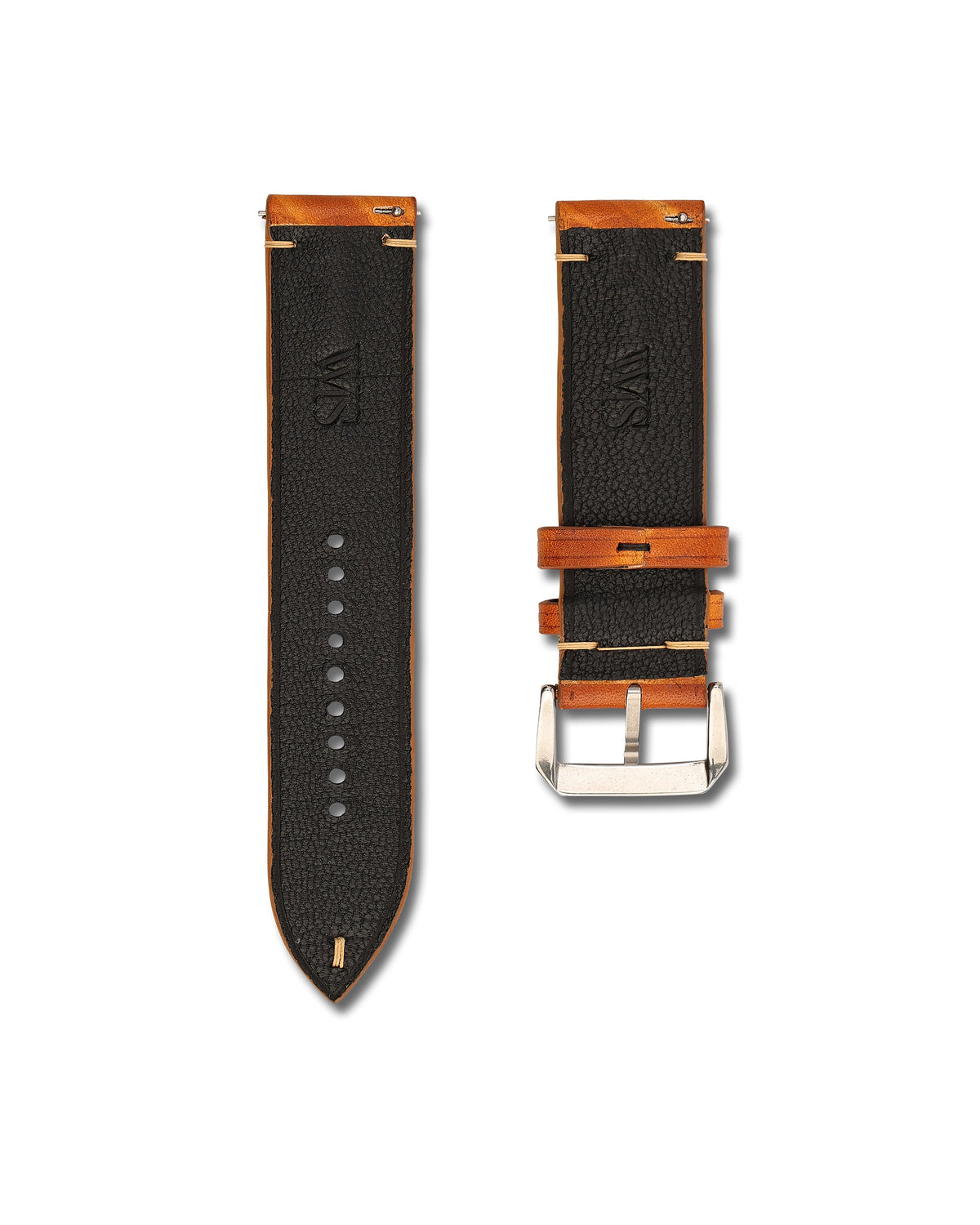 Sienna Brushed Calf Leather Watch Strap 20mm