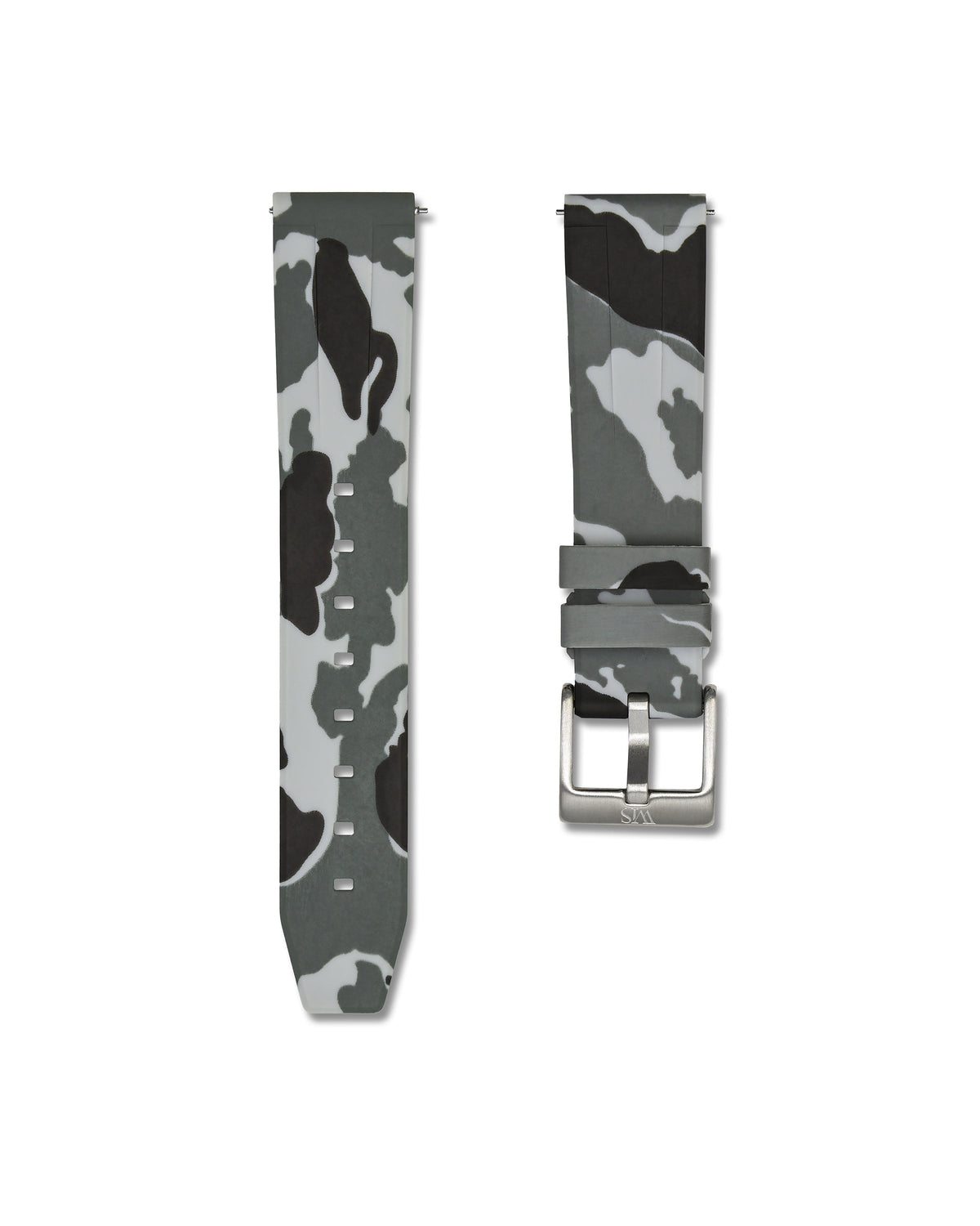 Arctic Camo Quick Release Rubber Strap 20mm