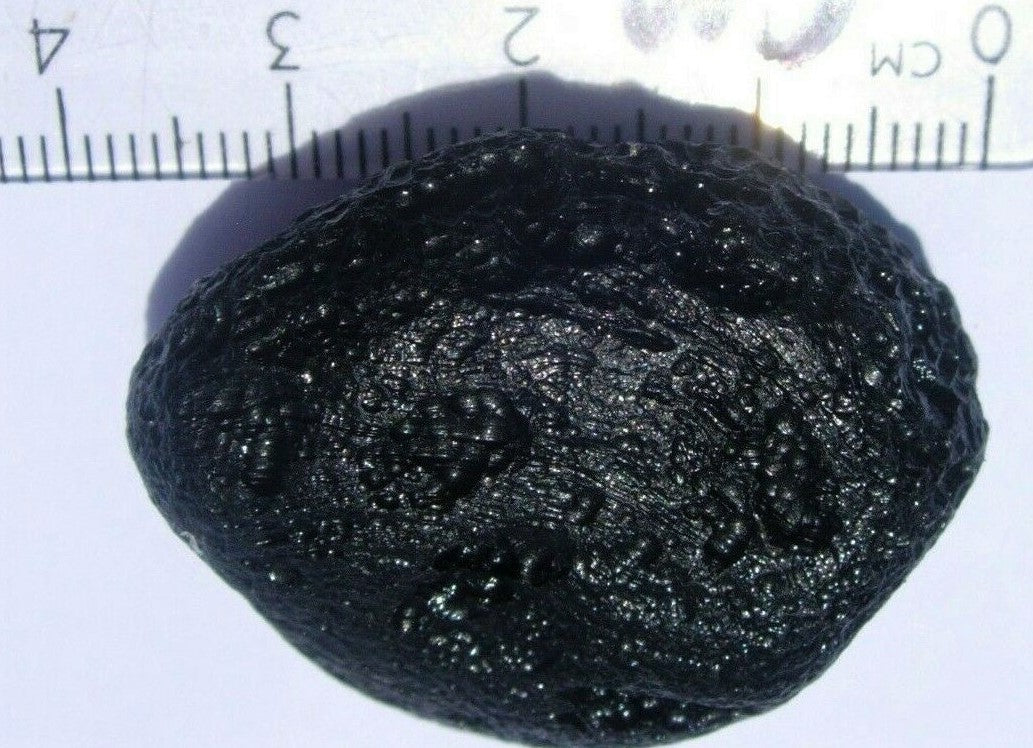 Tektite Fragment Meteorite Impact Glass Rock Indochinite 20g