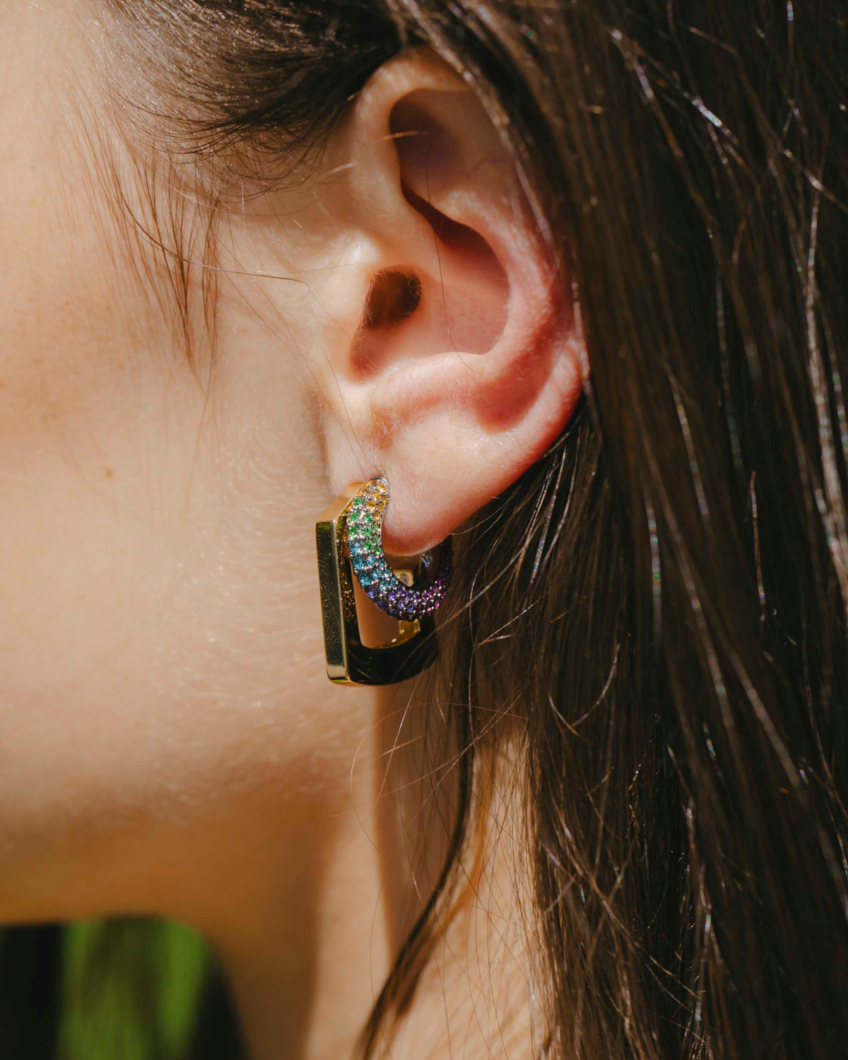 Tina Mini Pavé Earrings