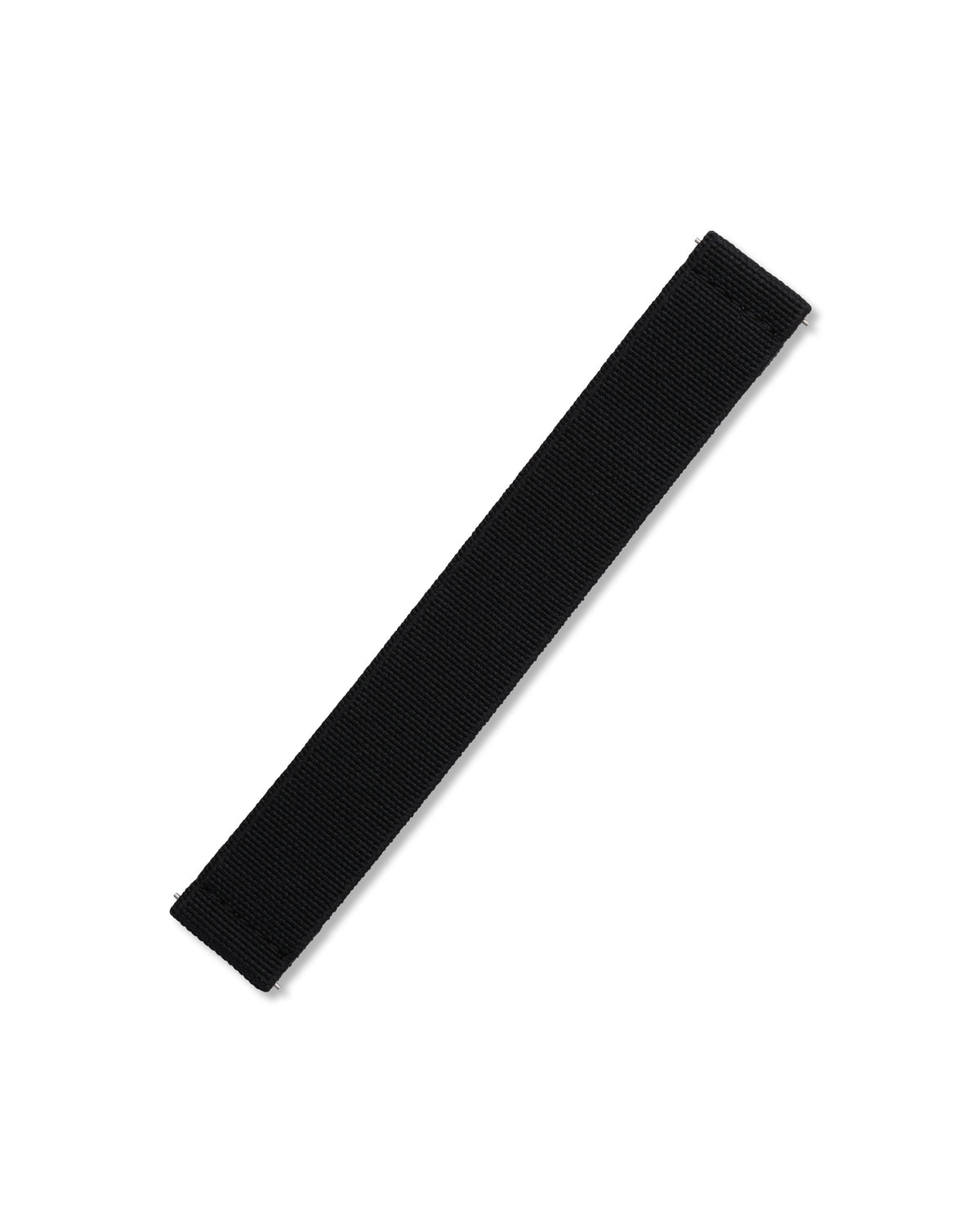 Tuxedo Black Elastic Watch Strap 20mm