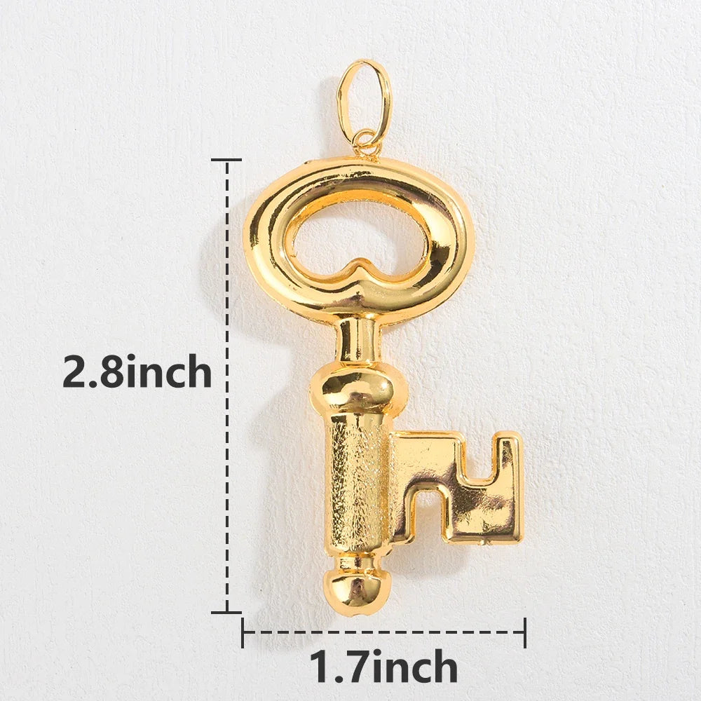 Hot Selling Pendant Africa Map Pendant Necklace Women Men Gold Plated Wholesale Fashion Stackable Jewelry Daily Wear Party Gift